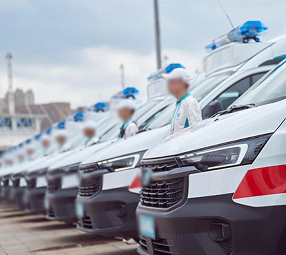 涿鹿县服务车队展示